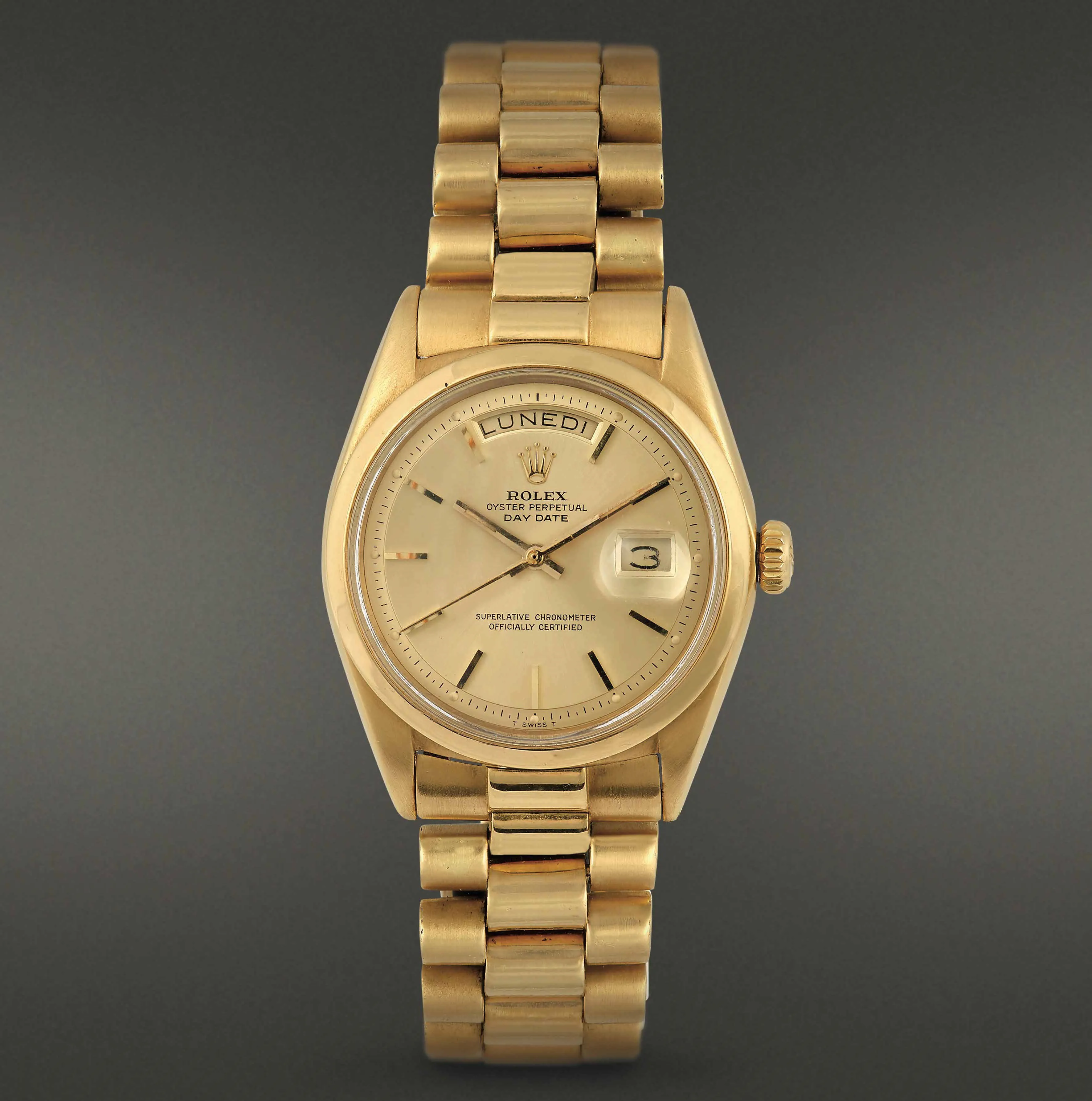 Rolex Day-Date 36 1802 36mm Yellow gold Champagne