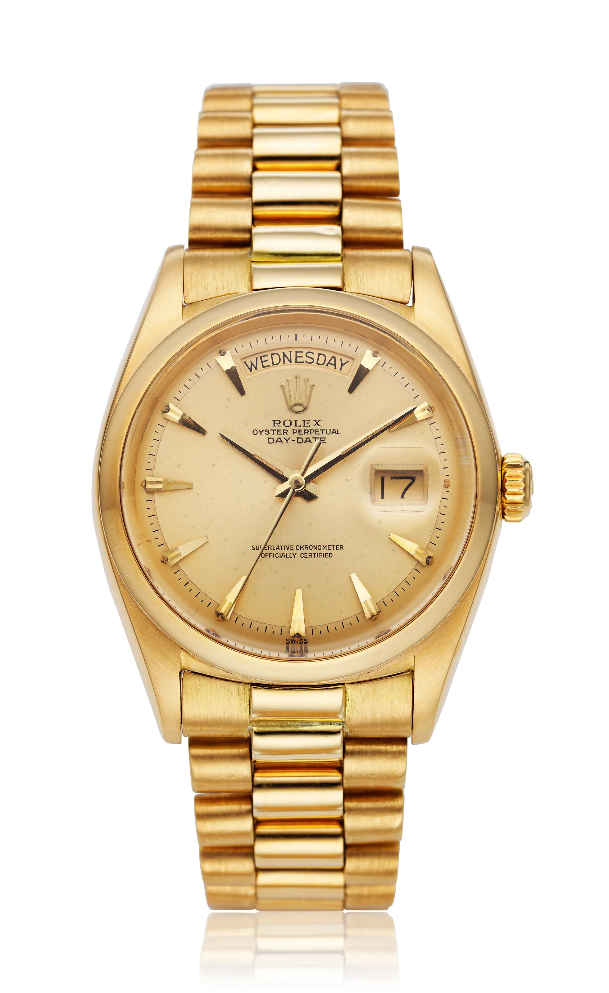 Rolex Day-Date 36 1802 36mm Yellow gold Champagne