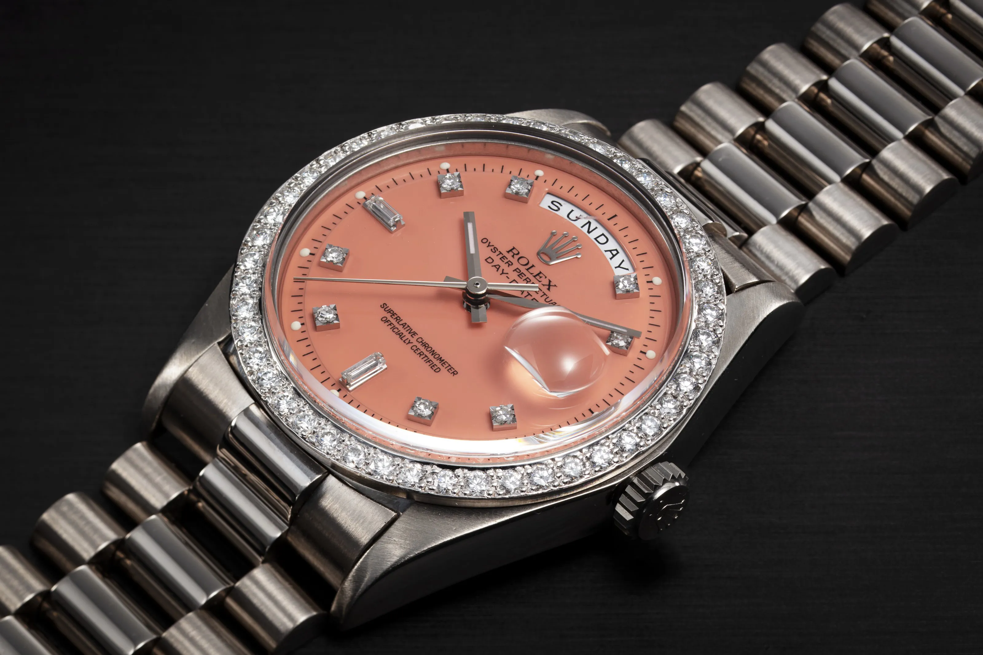 Rolex Day-Date 36 1804 36mm Platinum Rose