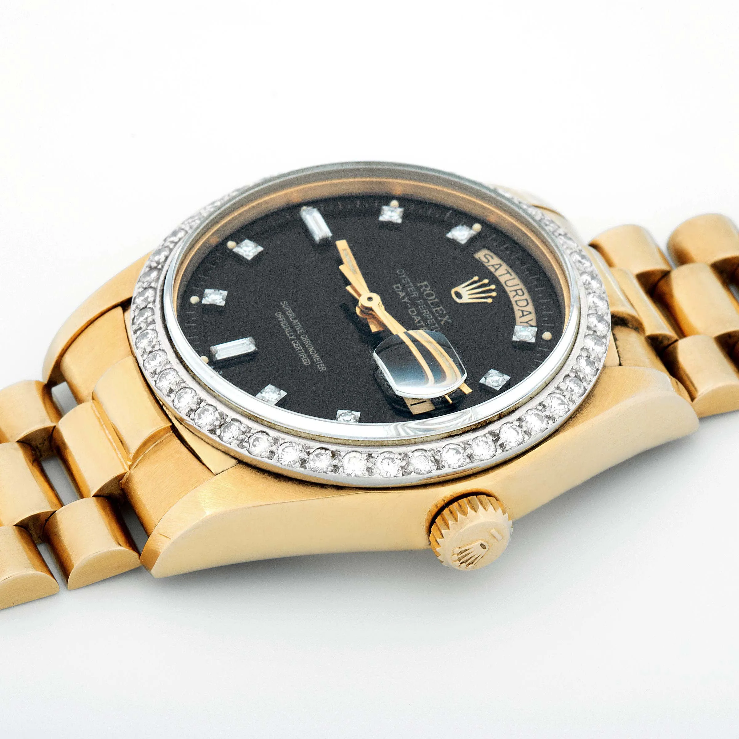 Rolex Day-Date 36 18048 36mm Yellow gold Black 1