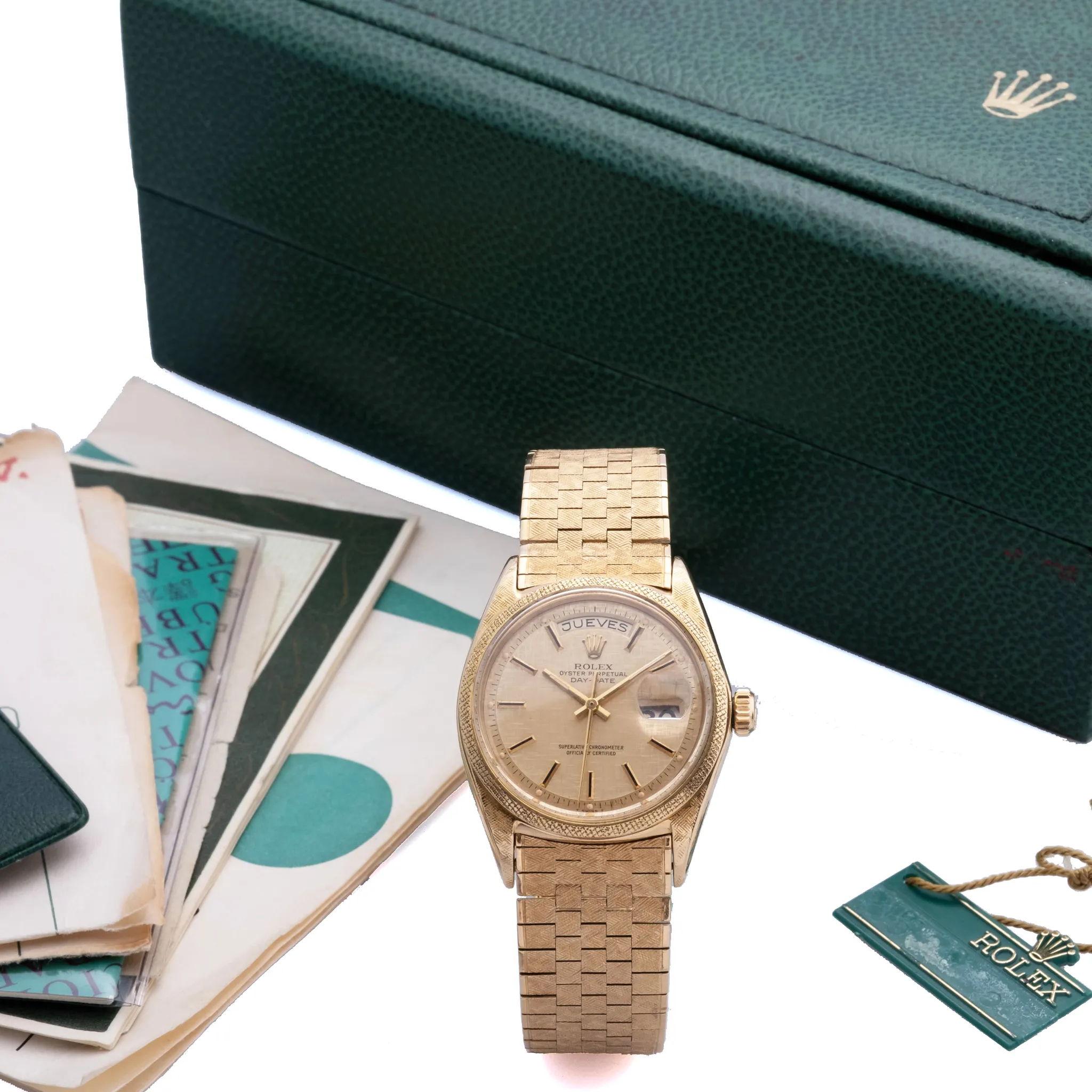 Rolex Day-Date 36 1806 34.5mm Yellow gold Champagne 3