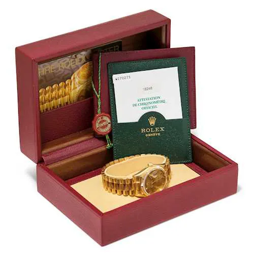 Rolex Day-Date 36 18248 36mm Yellow gold Champagne 5