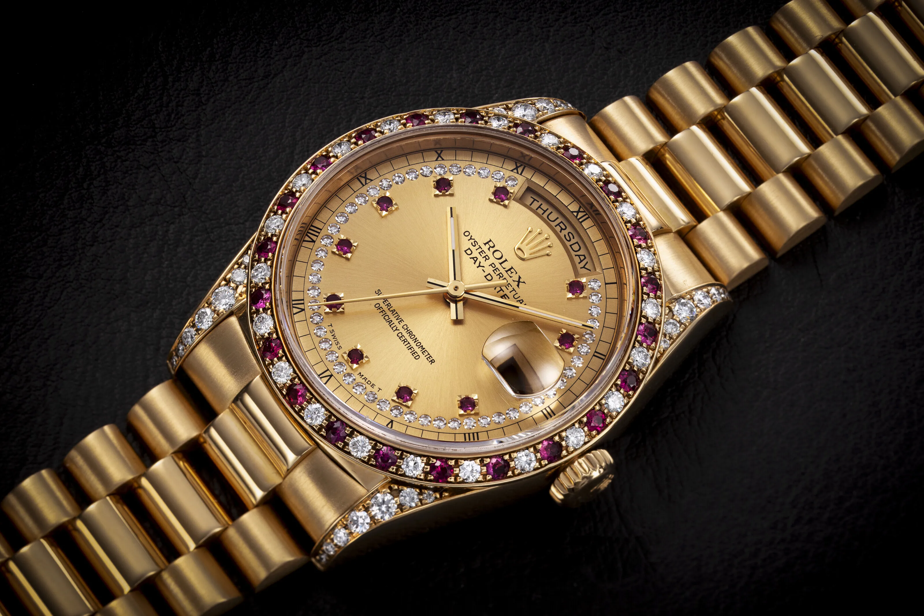 Rolex Day-Date 36 18388 36mm Yellow gold Champagne