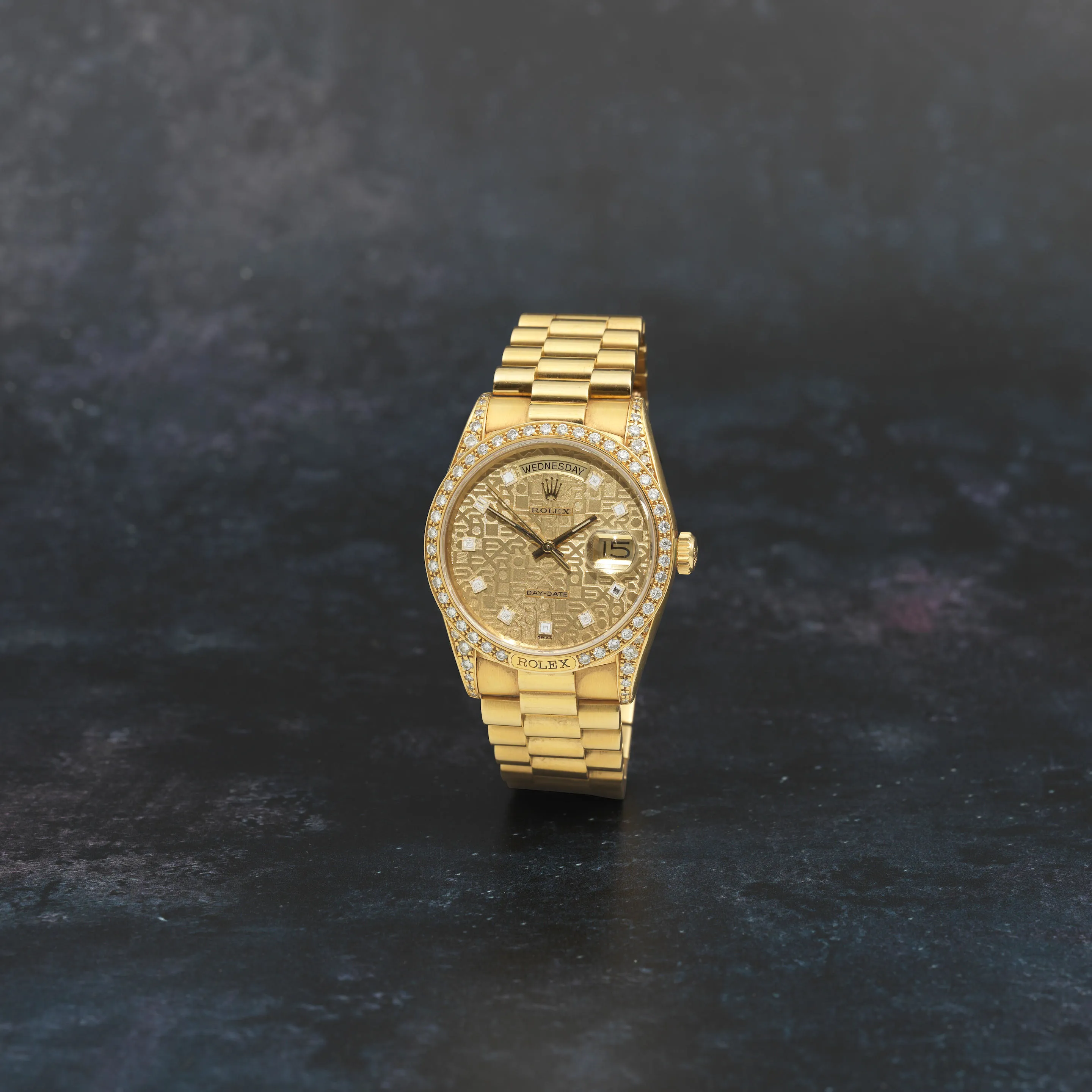 Rolex Day-Date 36 18388 36mm Yellow gold Champagne