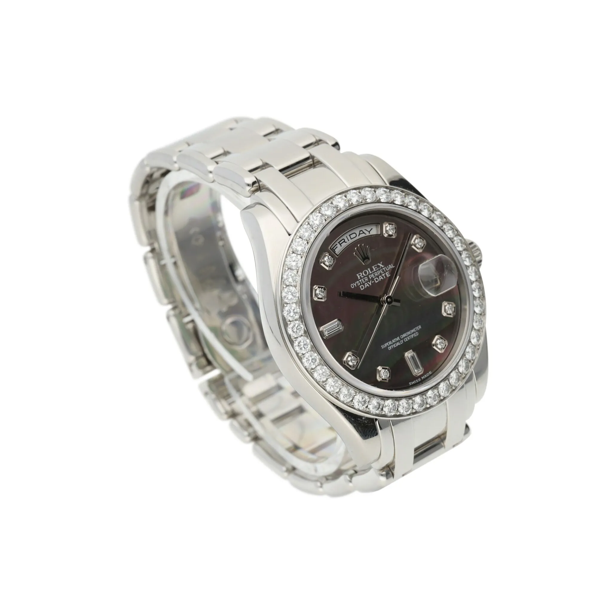 Rolex Day-Date 18946 39mm Platinum Mother-of-pearl 1