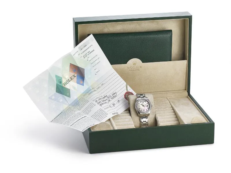 Rolex Day-Date 18946 39mm Platinum Mother-of-pearl 3