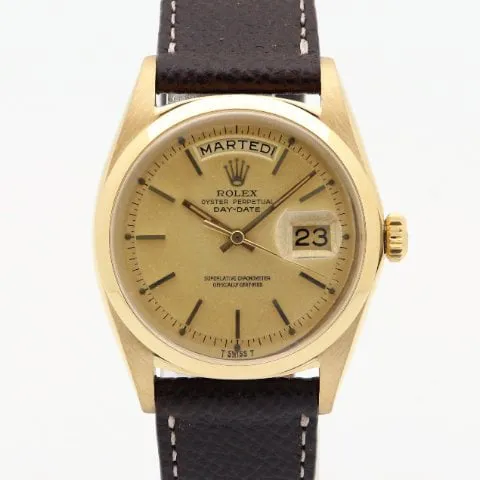 Rolex Day-Date 36 1802 36mm Yellow gold Gold