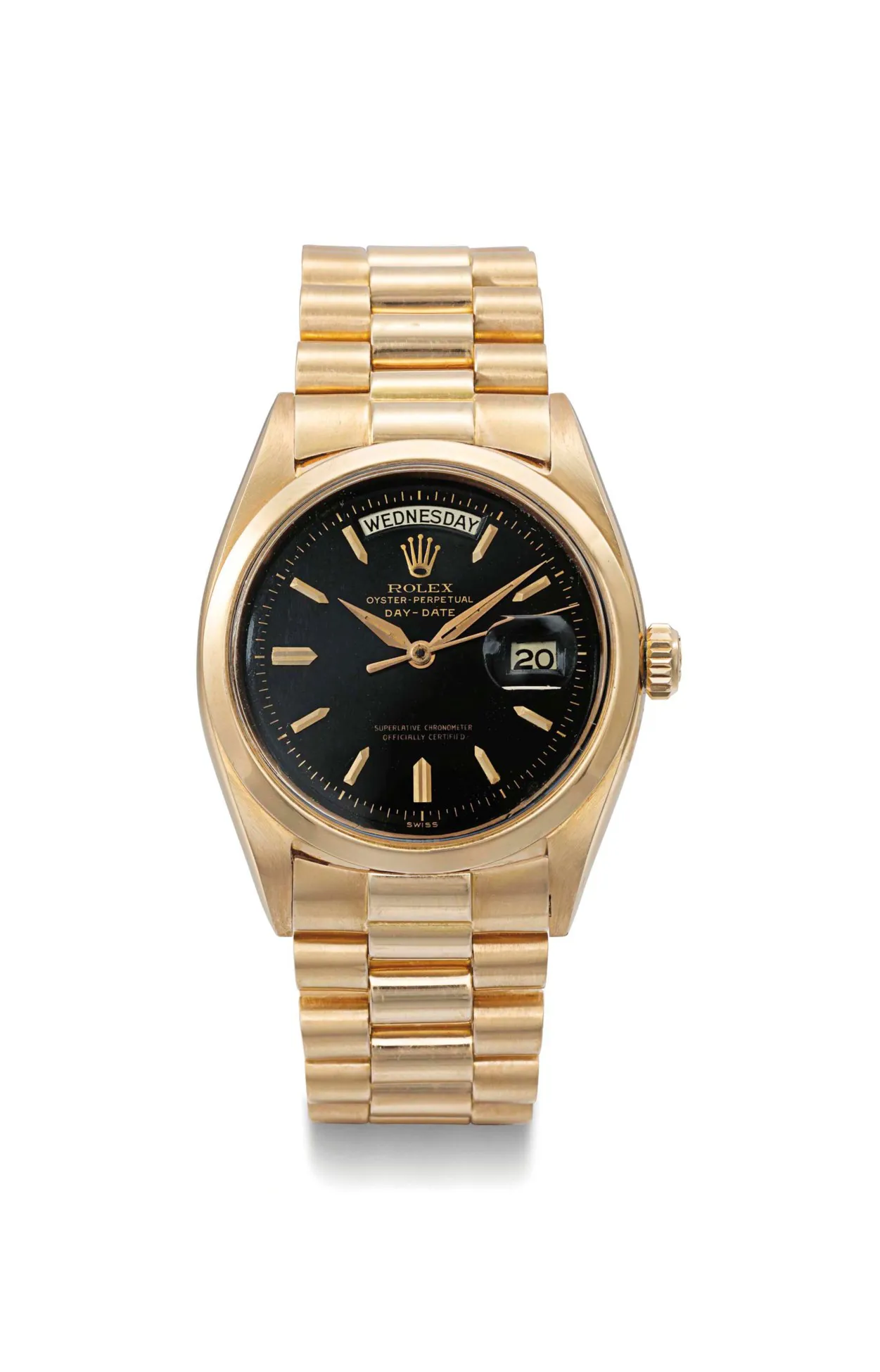 Rolex Day-Date 36 6612B 36mm Rose gold Black