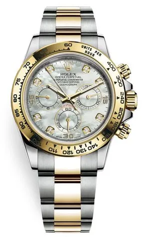 Rolex Daytona 116503 40mm Yellow gold and Stainless steel Mother-of-pearl