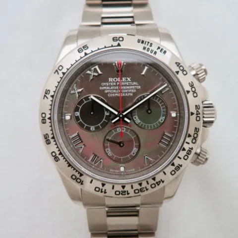 Rolex Daytona 116509 40mm White gold Mother-of-pearl