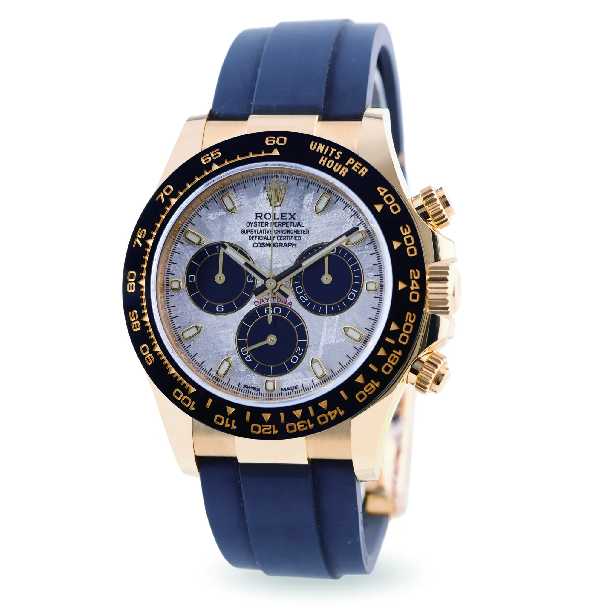 Rolex Daytona 116518LN 40mm 18k yellow gold Meteorite