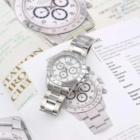 Rolex Daytona 116520 40mm Stainless steel White