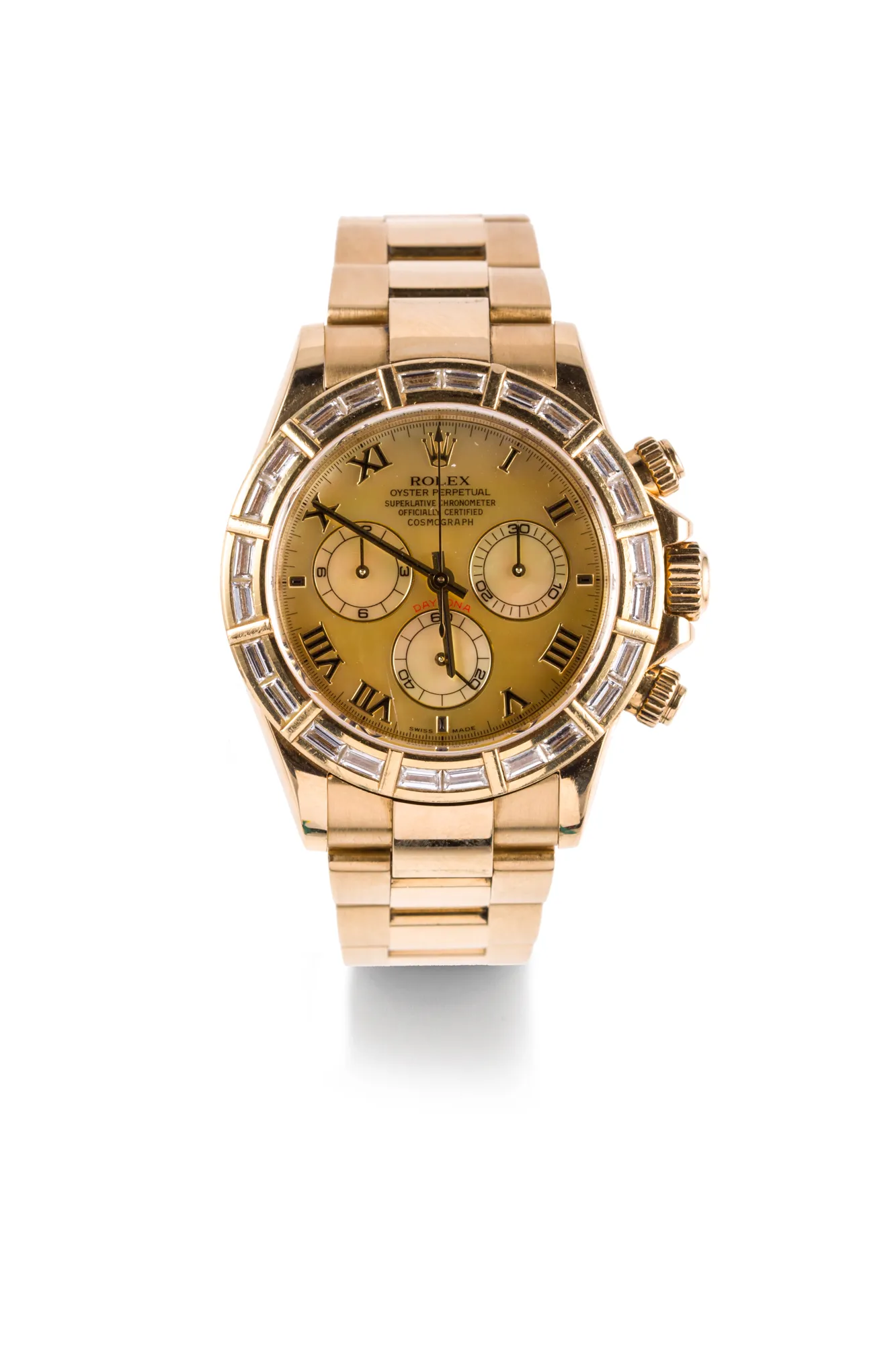 Rolex Daytona 116568 40mm Yellow gold Champagne