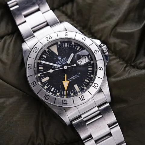 Rolex Explorer II 1655 40mm Stainless steel Black