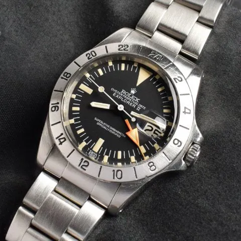 Rolex Explorer II 1655 Stainless steel Black