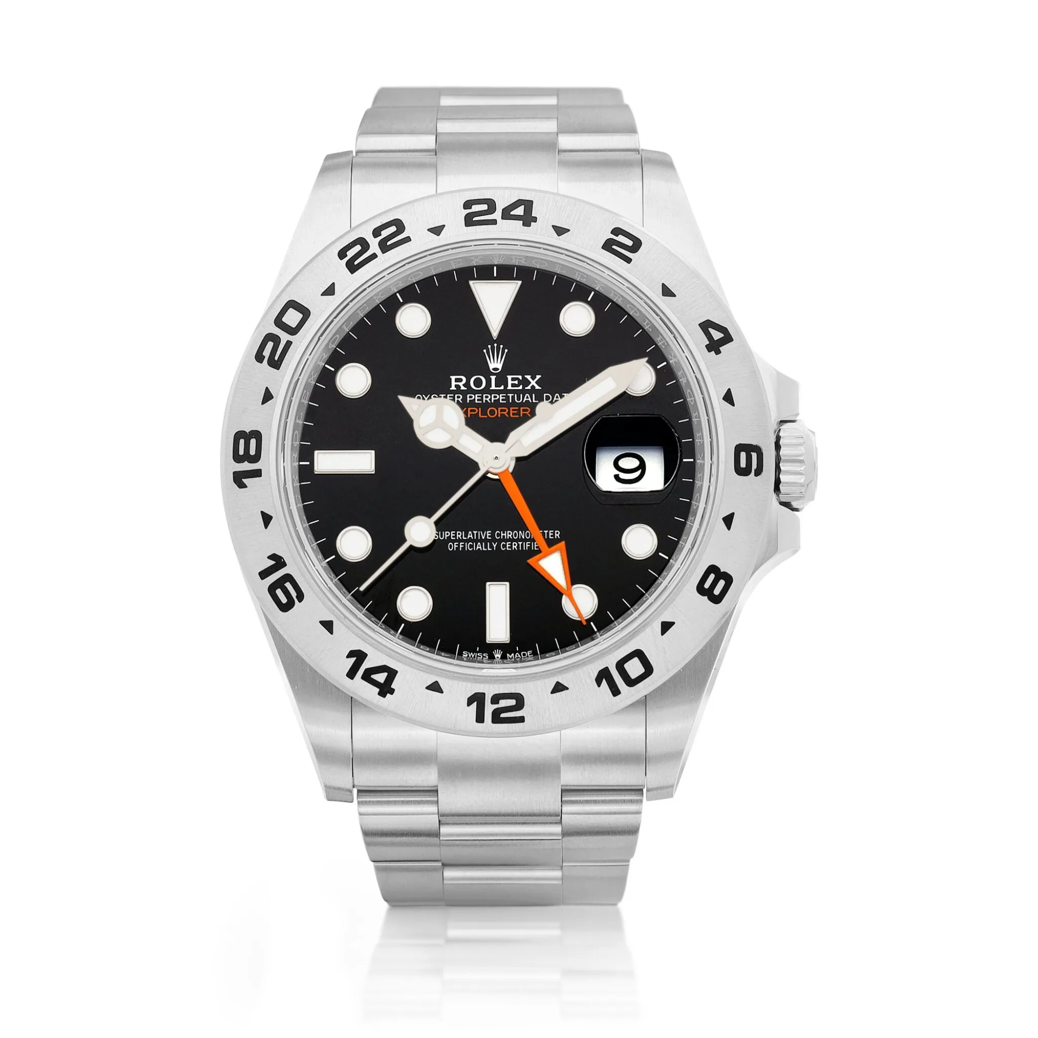 Rolex Explorer II 226570 42mm Stainless steel Black