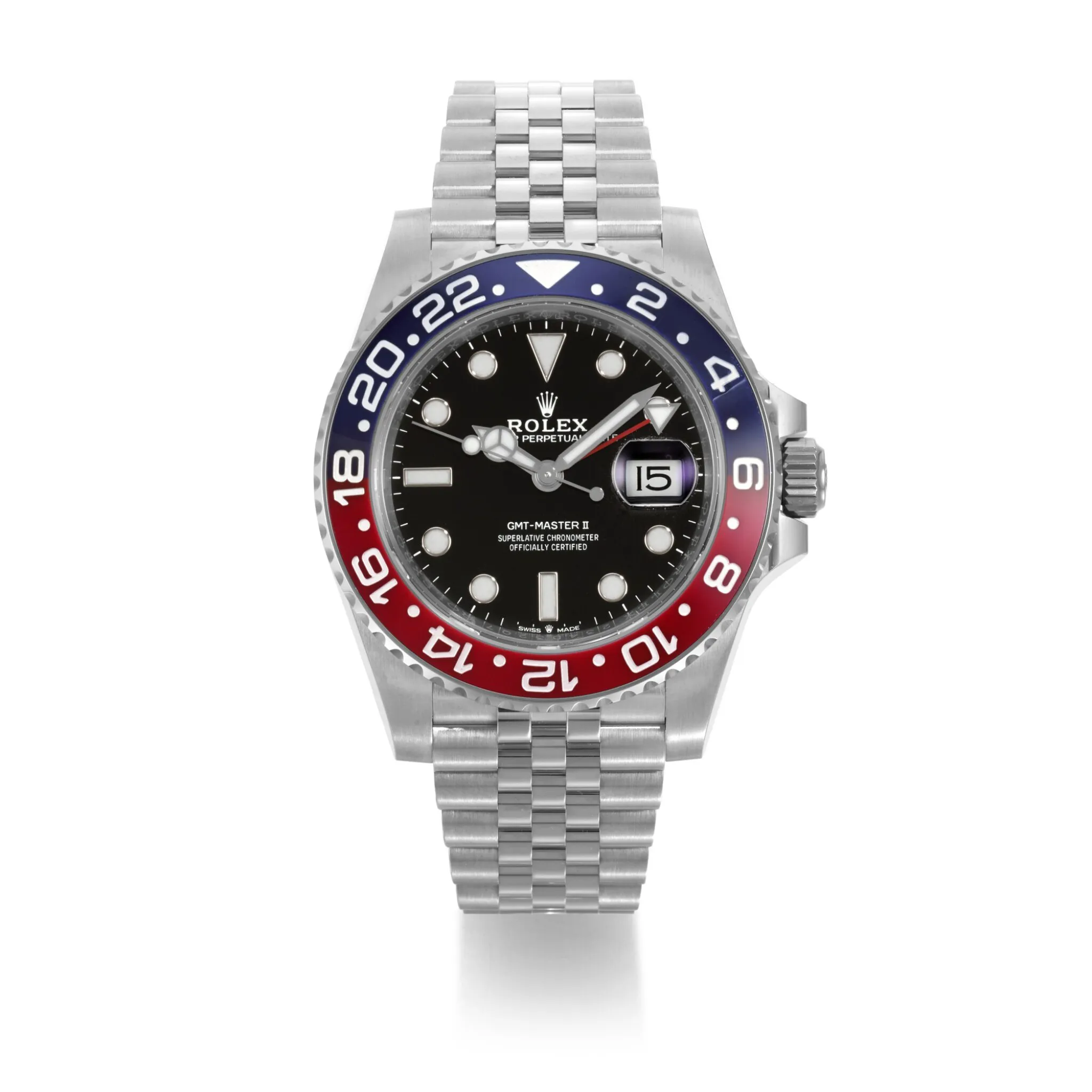 Rolex GMT-Master II 126710 40mm Stainless steel Black