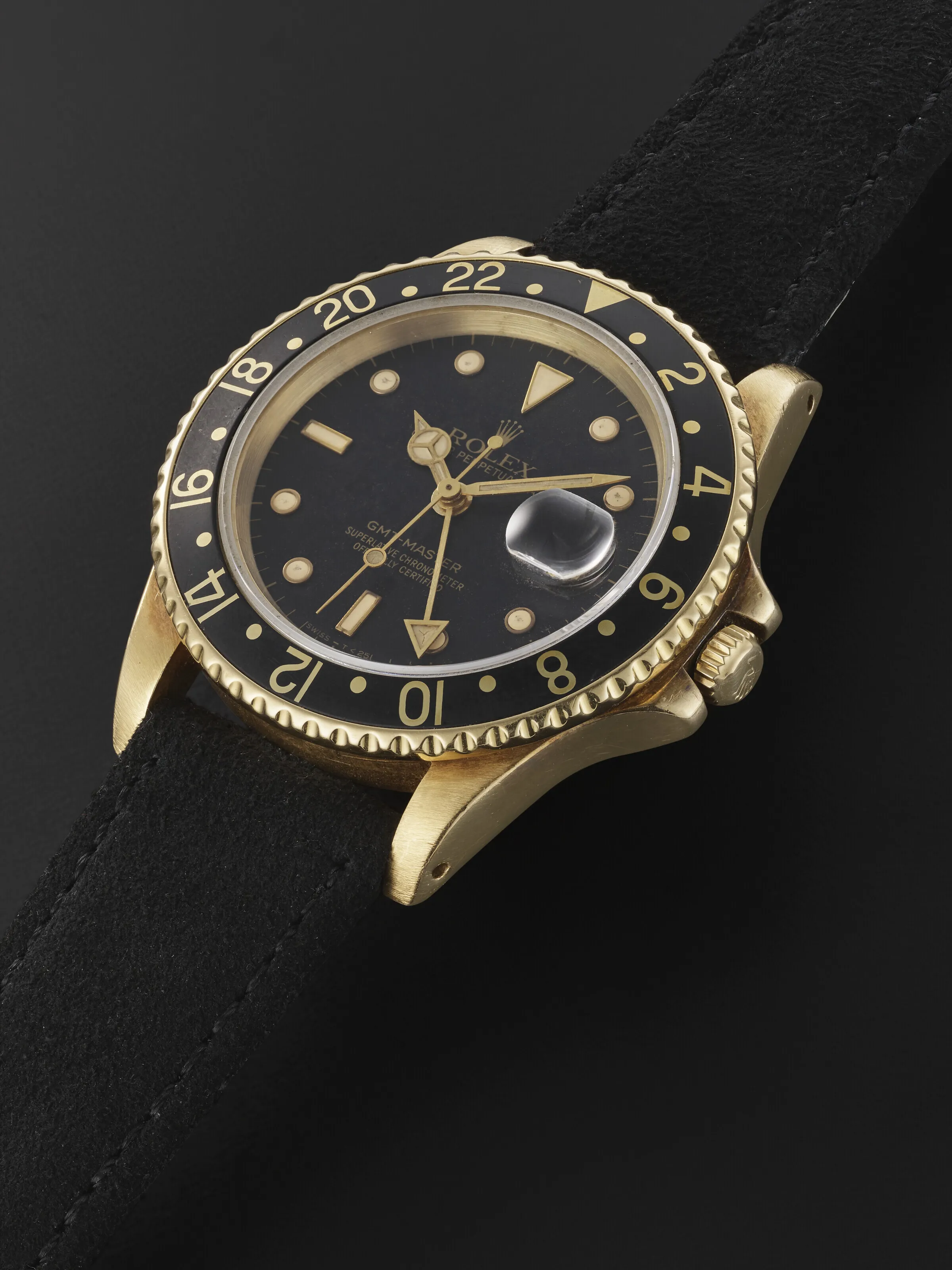 Rolex GMT-Master II 16718 40mm Yellow gold Black 1