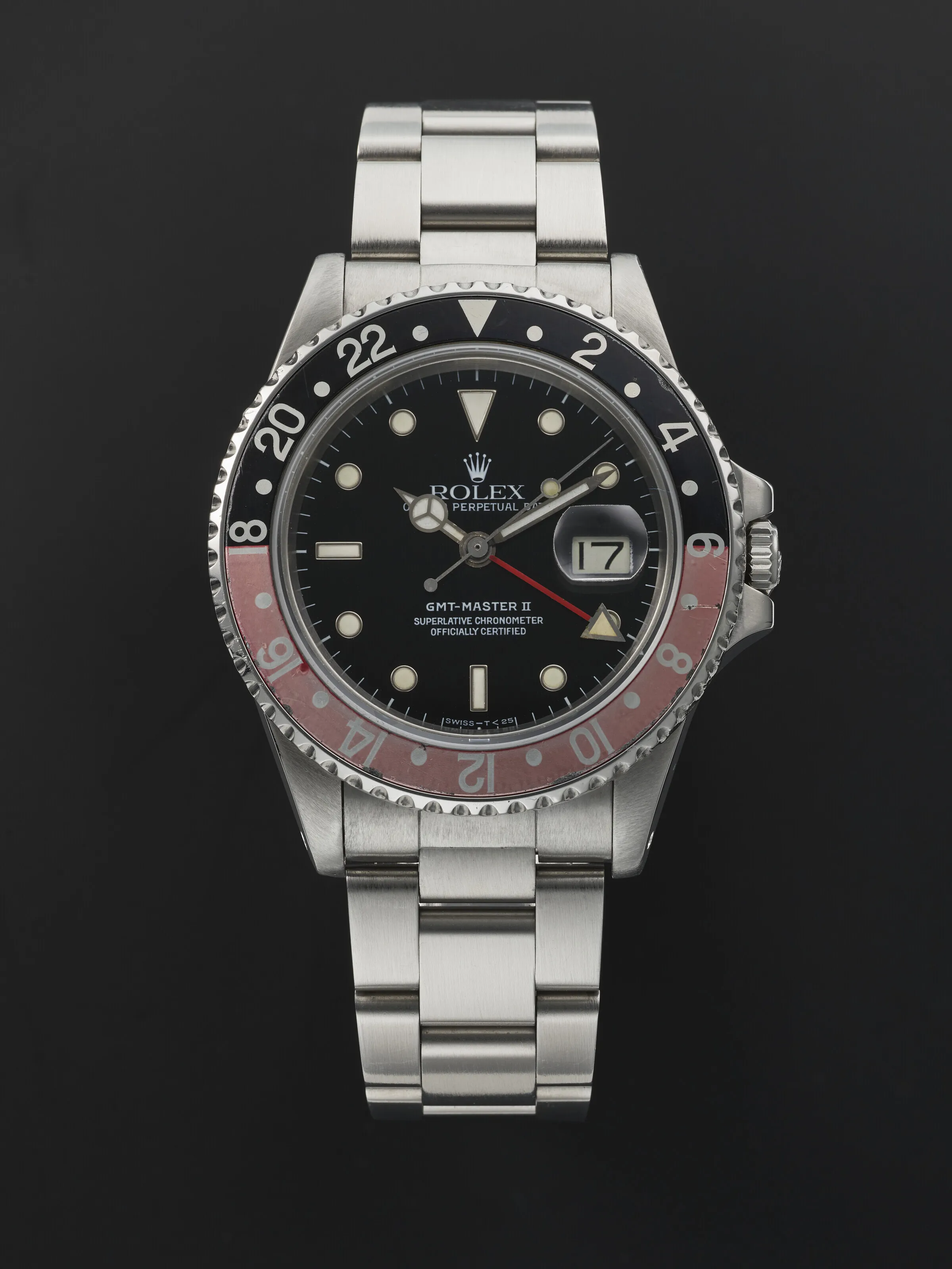 Rolex GMT-Master II 16760 40mm Stainless steel Black