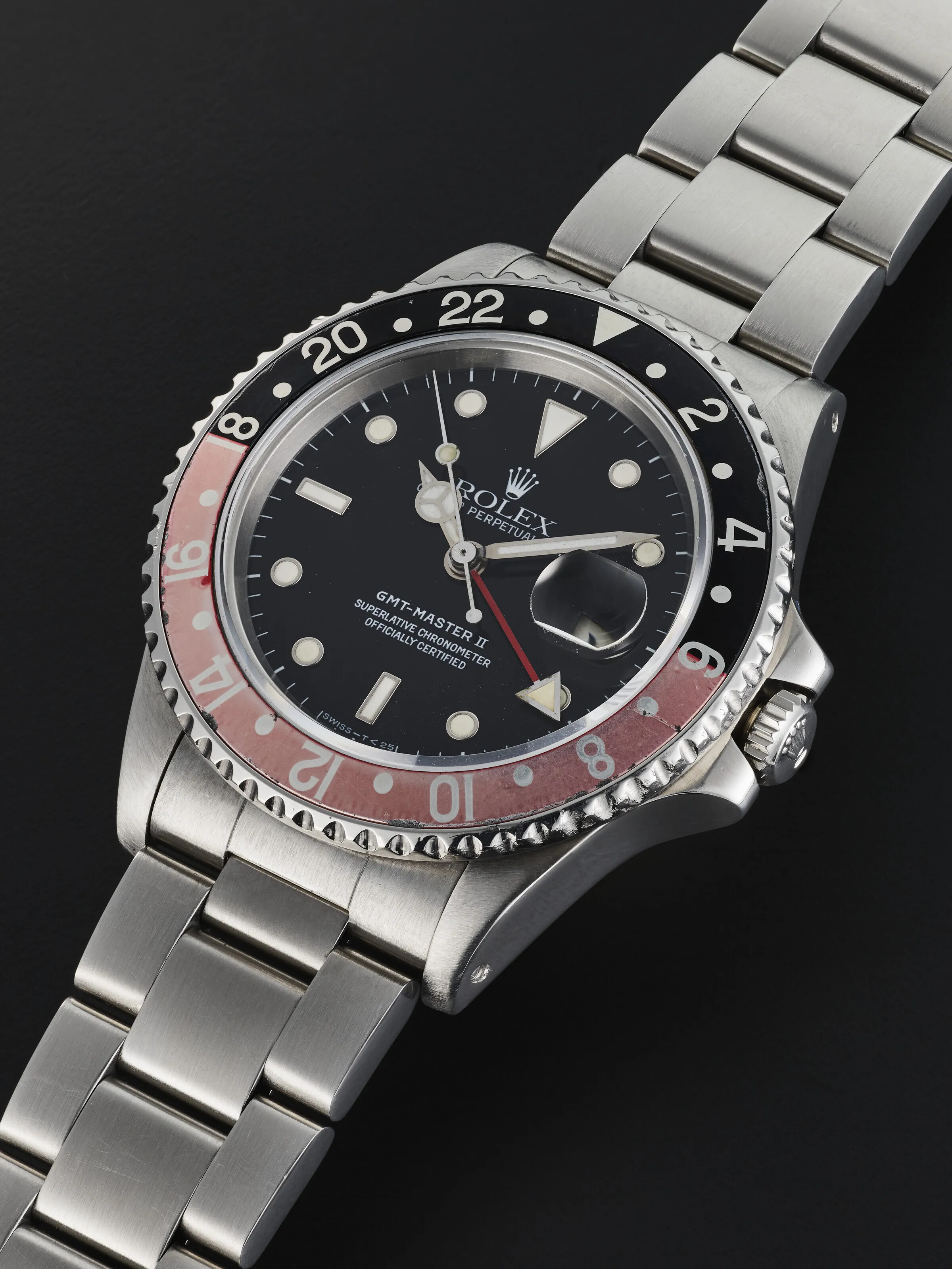 Rolex GMT-Master II 16760 40mm Stainless steel Black 1