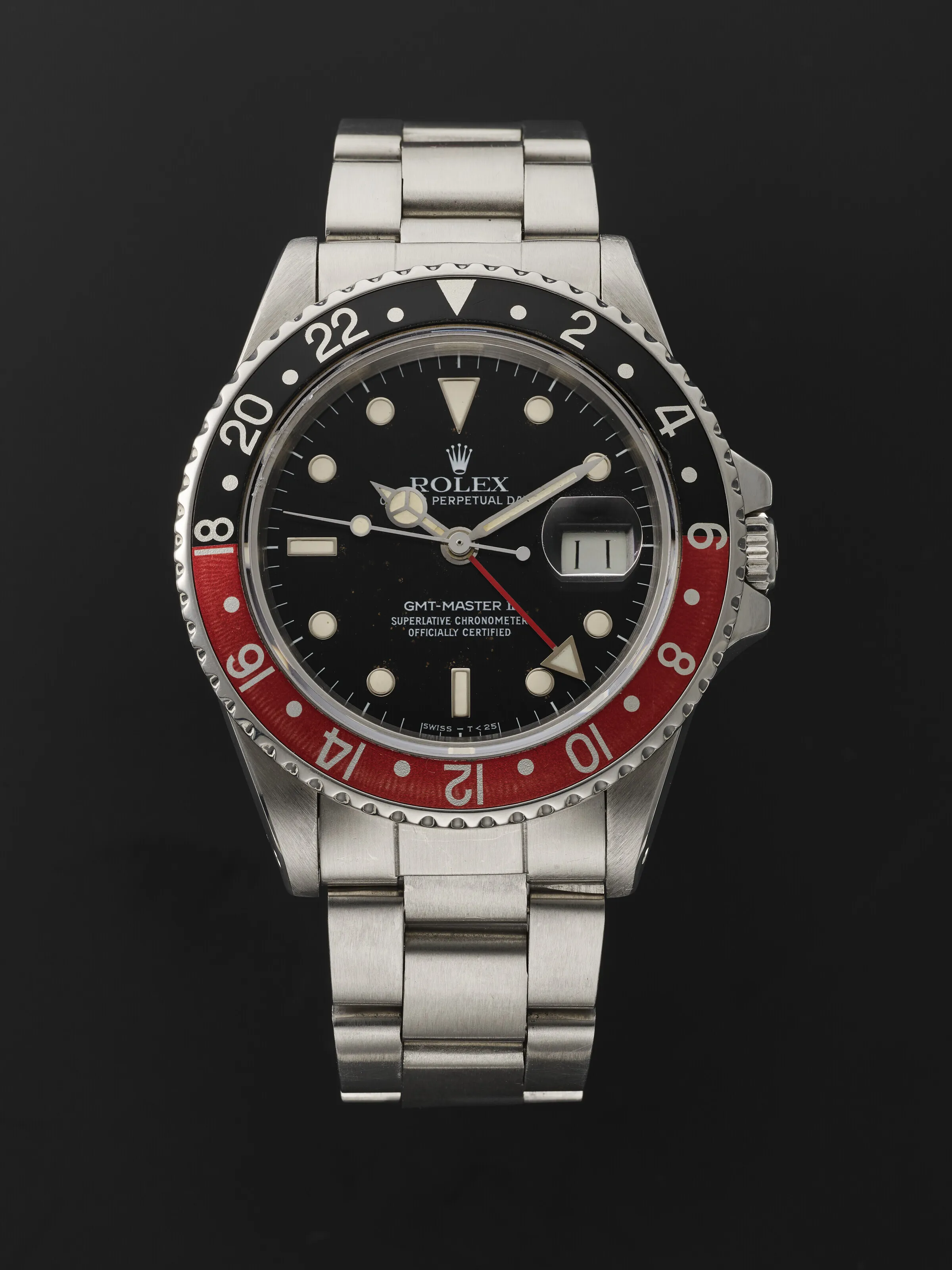 Rolex GMT-Master II 16760 40mm Stainless steel Black