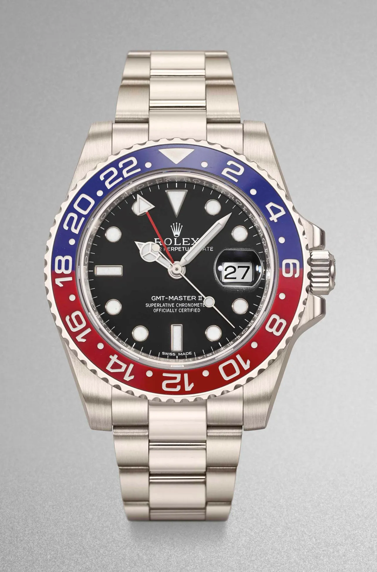 Rolex GMT-Master II 116719BLRO 40mm Stainless steel Black