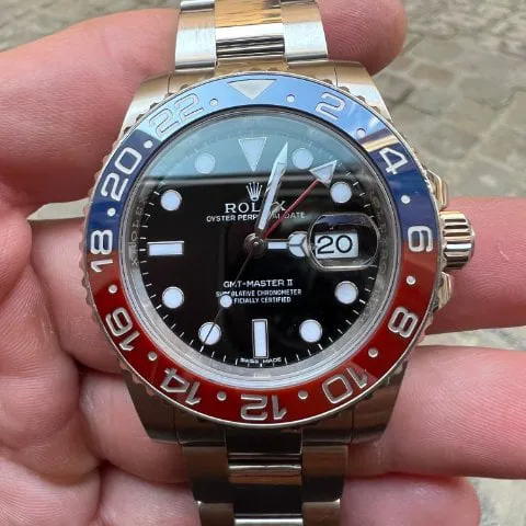 Rolex GMT-Master II 116719BLRO 40mm White gold Black