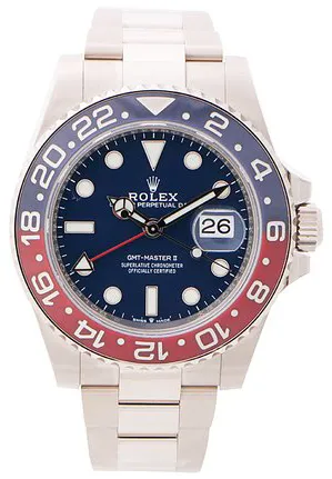 Rolex GMT-Master II 126719BLRO 40mm White gold Blue