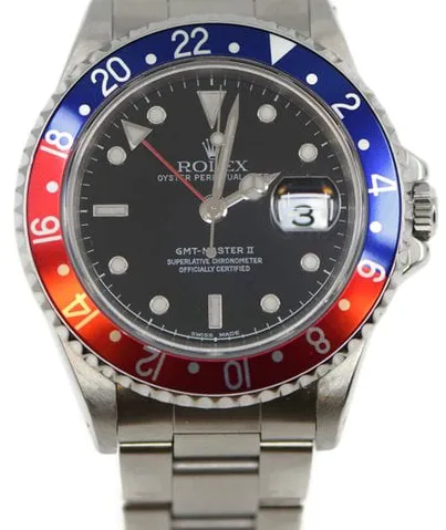 Rolex GMT-Master II 16710 40mm Stainless steel Black