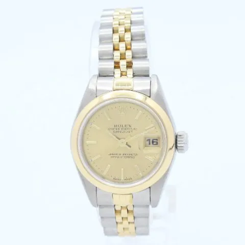 Rolex Lady-Datejust 179163 26mm Yellow gold and Stainless steel Gold