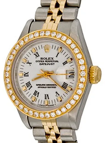 Rolex Lady-Datejust 69173 26mm Steel White