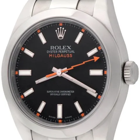 Rolex Milgauss 116400 40mm Stainless steel Black