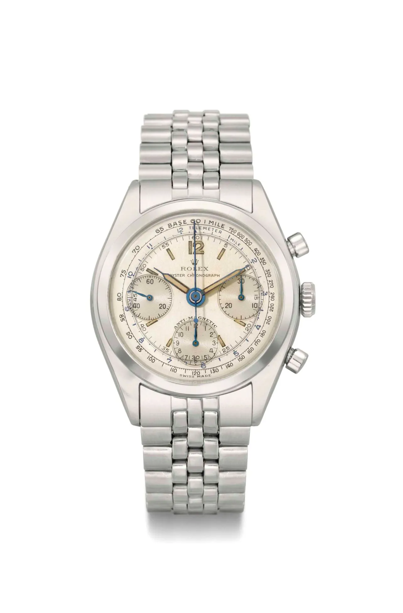 Rolex Chronograph 6034 36mm Stainless steel Silvered