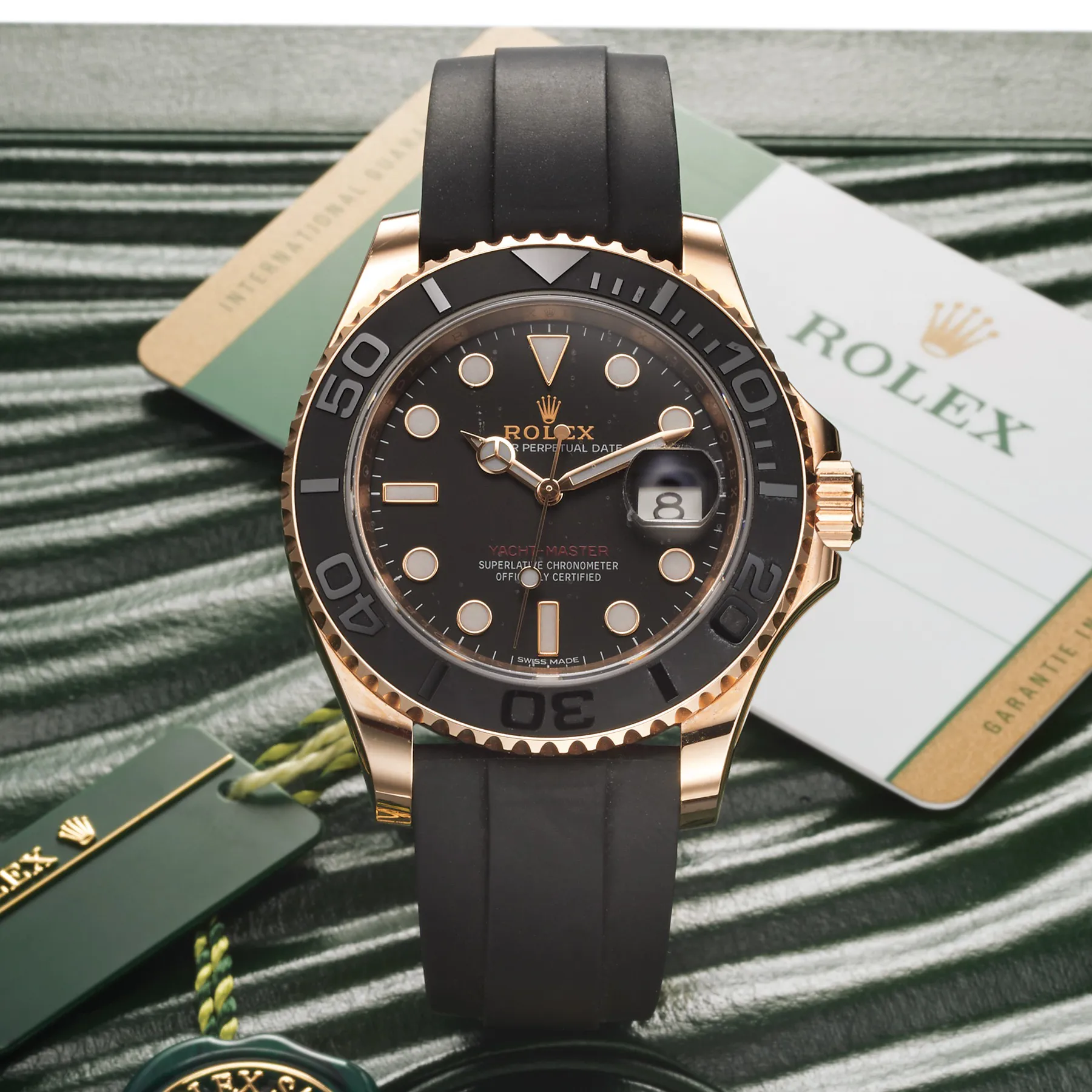 Rolex Yacht-Master 40 116655 40mm Rose gold Balck