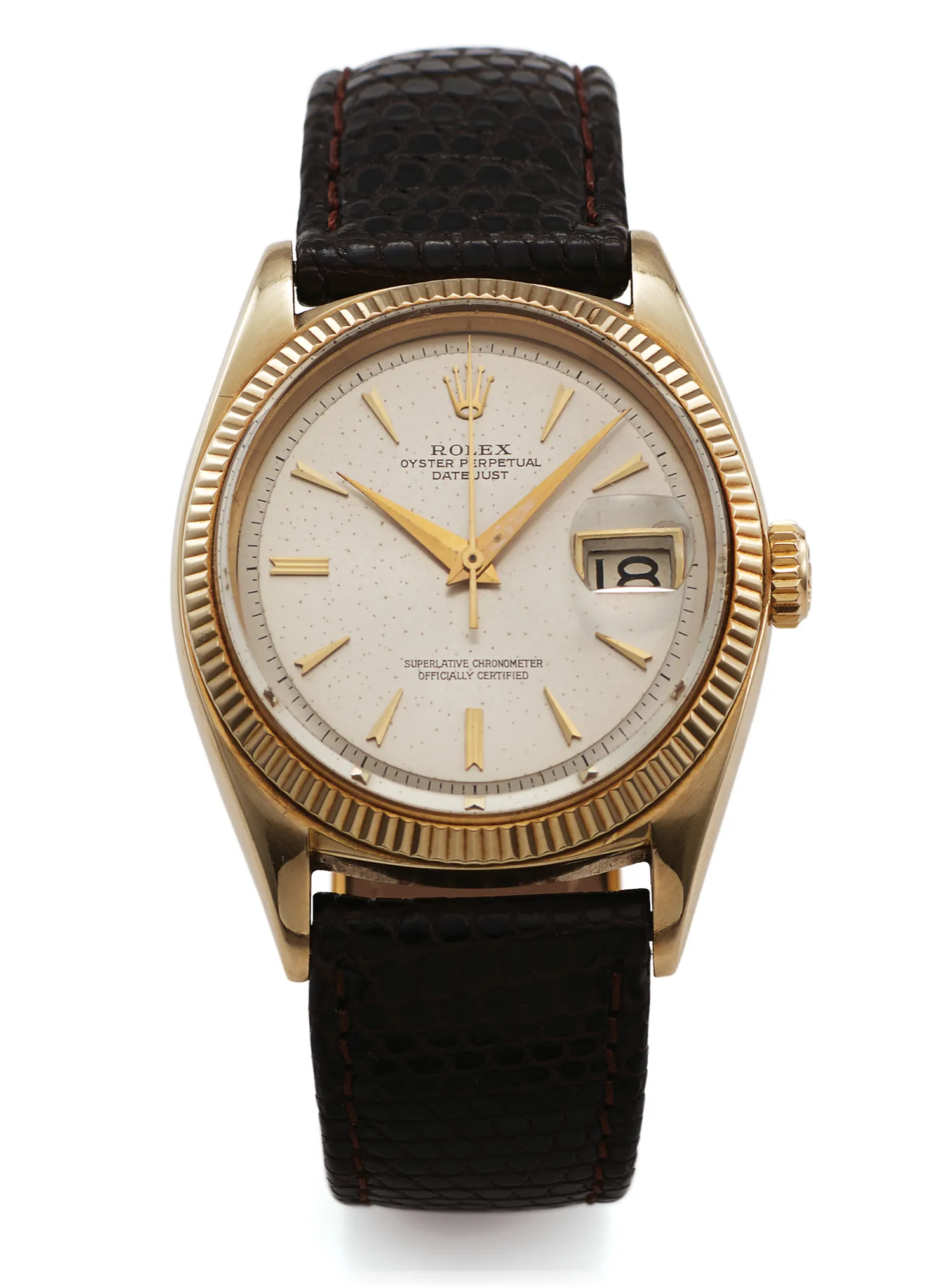 Rolex Datejust 36 1601 36mm Yellow gold White