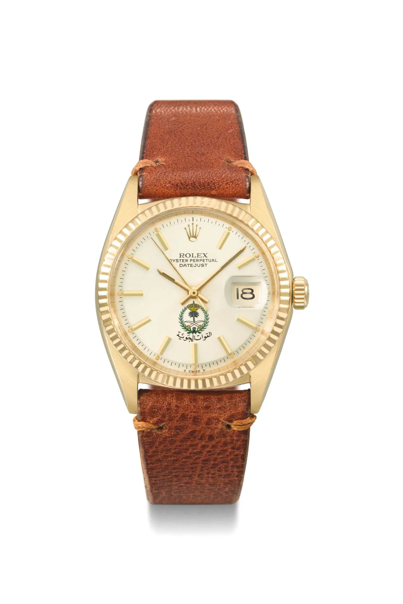 Rolex Datejust 36 1601 36mm Yellow gold Silver