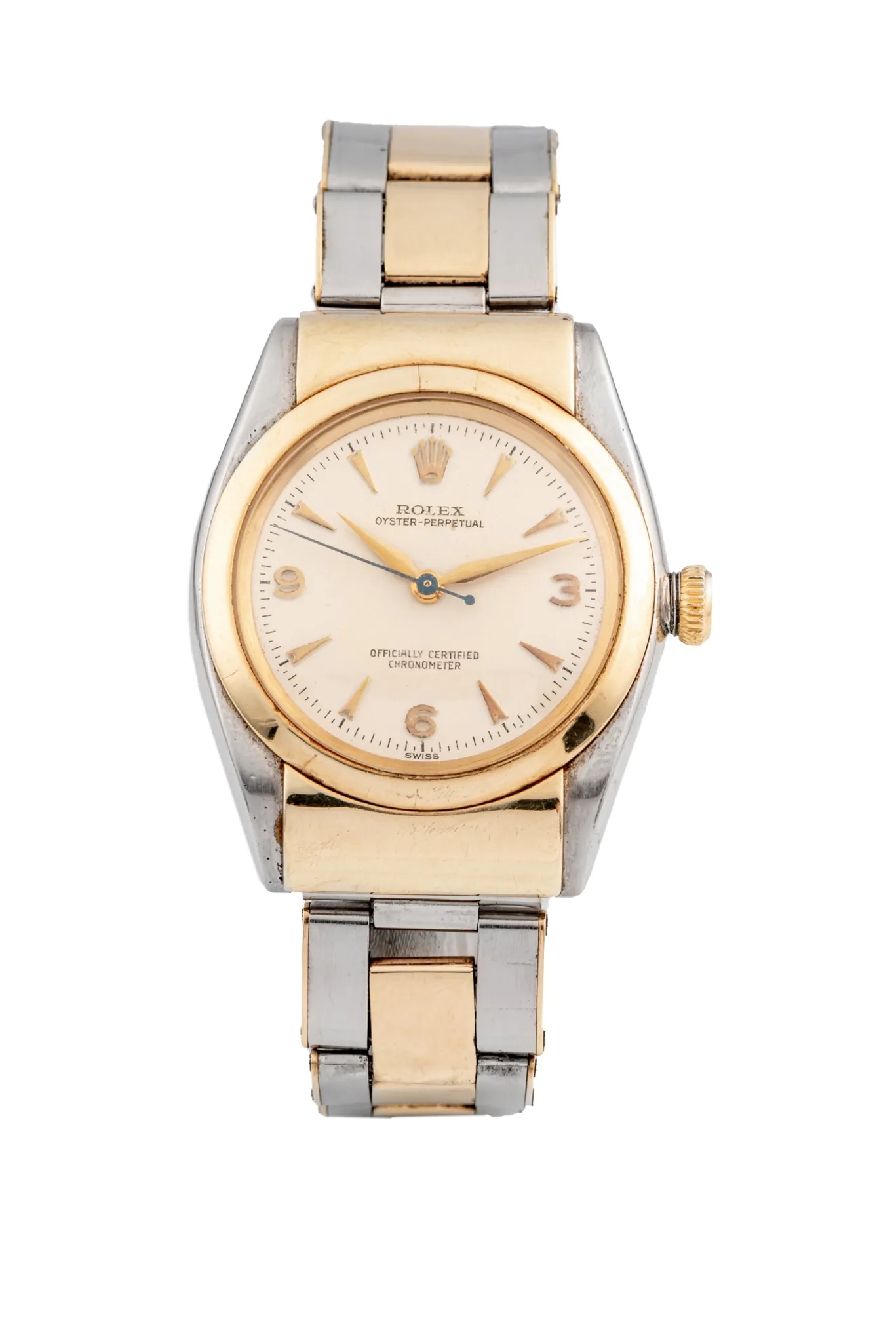 Rolex Oyster Perpetual 3065 32mm Stainless steel Champagne
