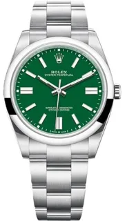 Rolex Oyster Perpetual 41 124300 41mm Stainless steel Green