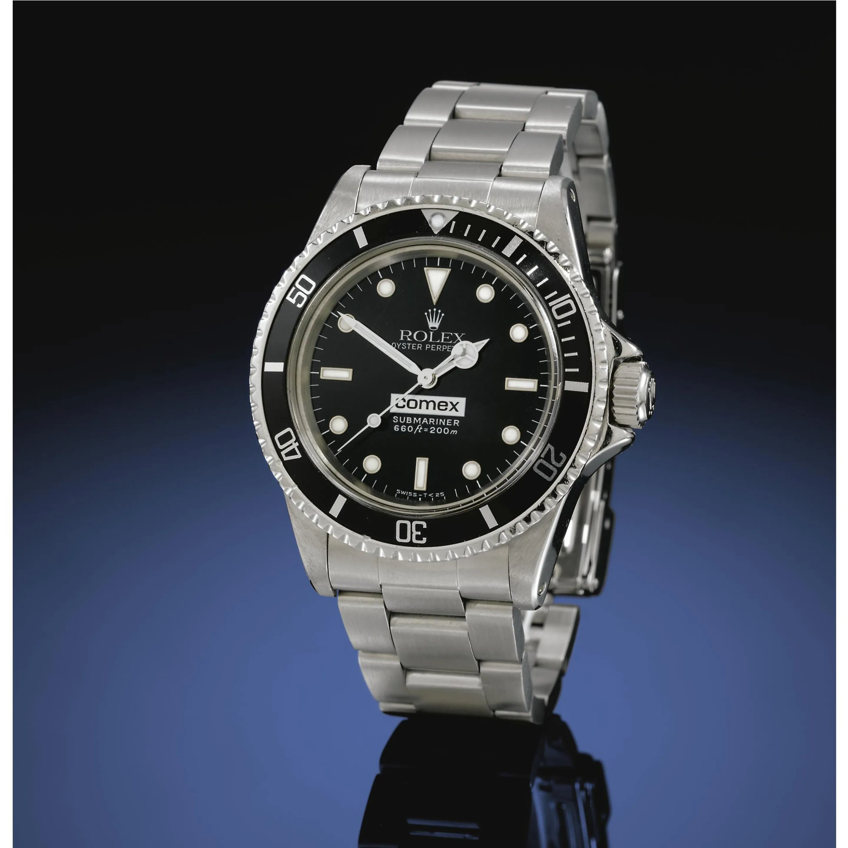 Rolex Submariner 5513/5514 39mm Stainless steel Black