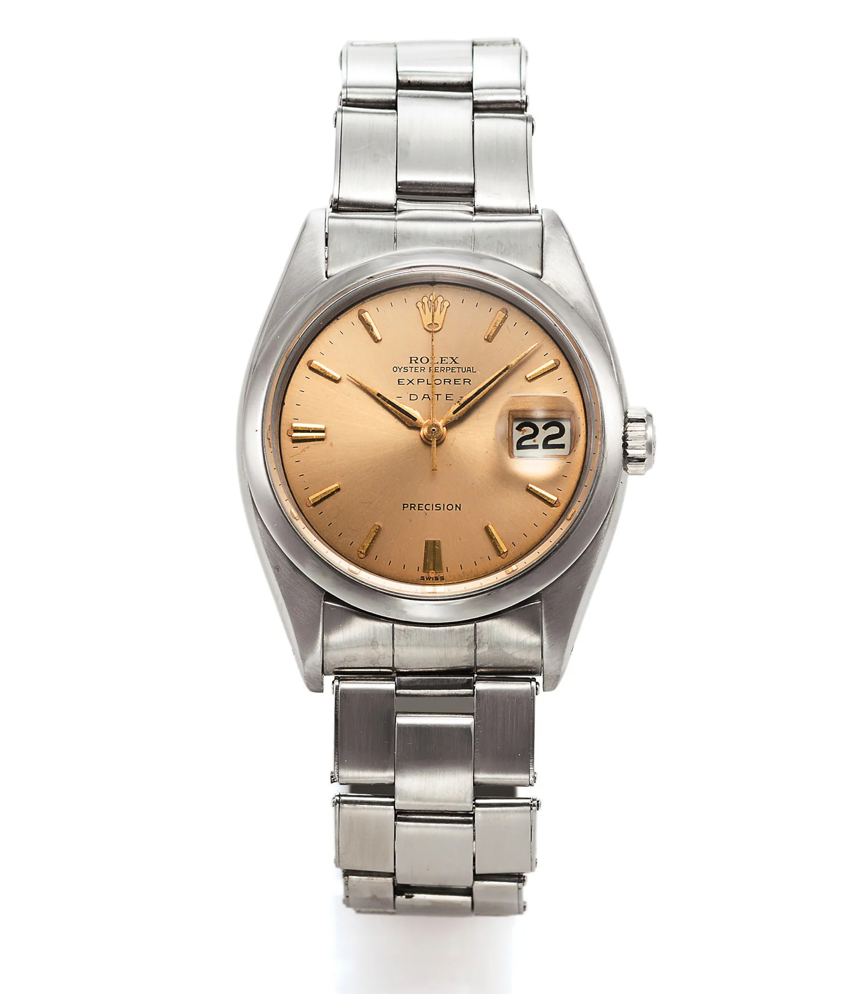 Rolex Air King 5701 34mm Stainless steel Champagne