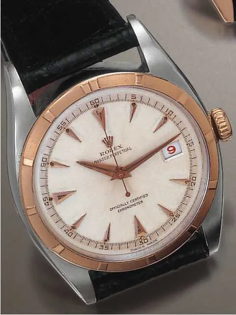 Rolex Oyster Perpetual 6075 36mm Rose gold White