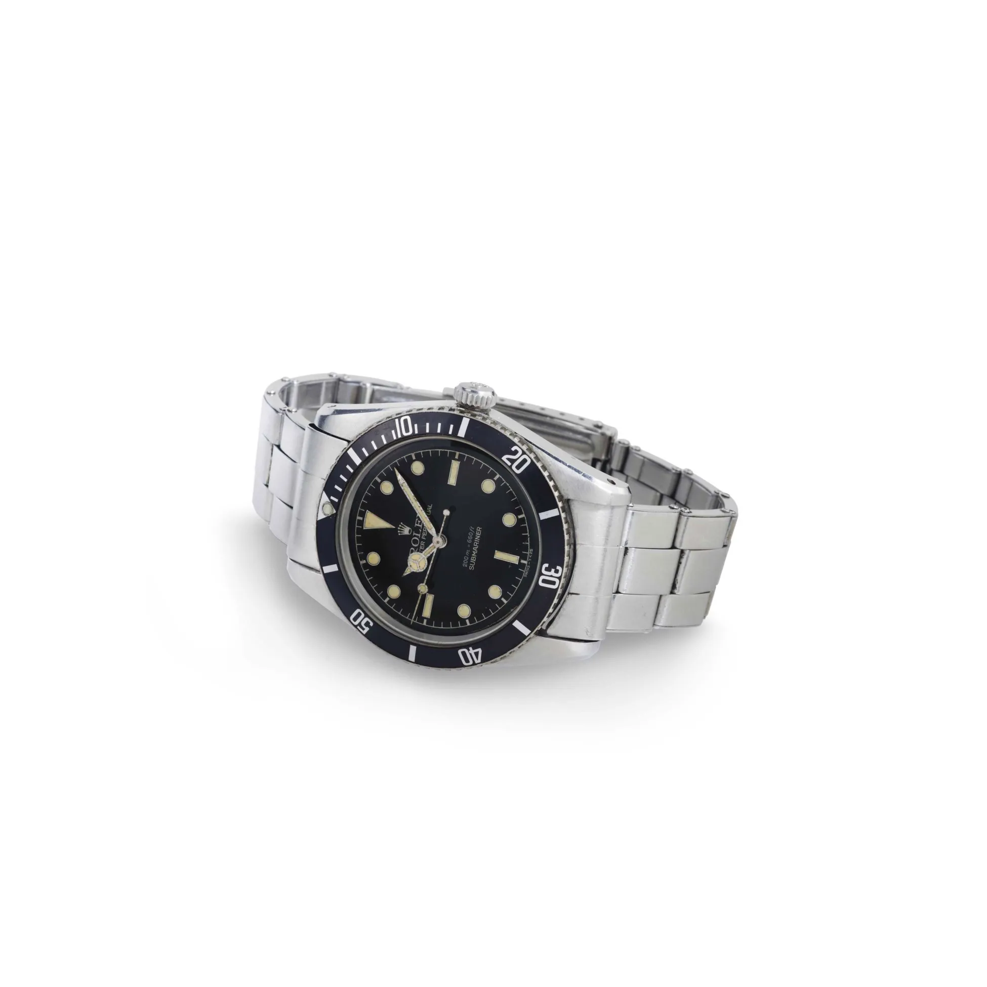 Rolex Oyster Perpetual 6536/1 37.5mm Stainless steel Black