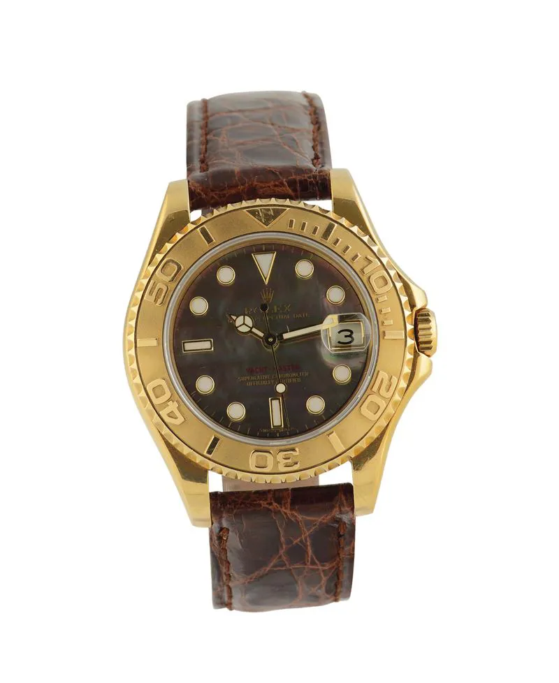 Rolex Yacht-Master 68628 34mm Yellow gold Black