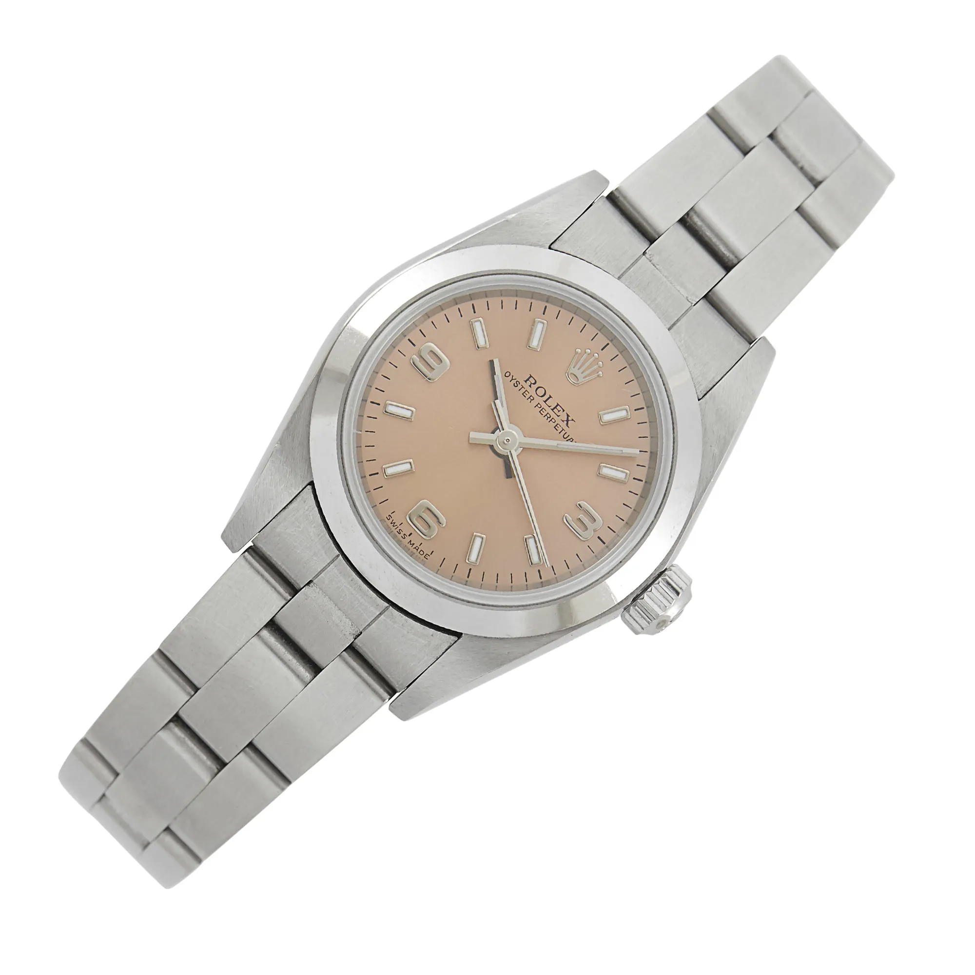 Rolex Oyster Perpetual 76080 25mm Stainless steel Rose