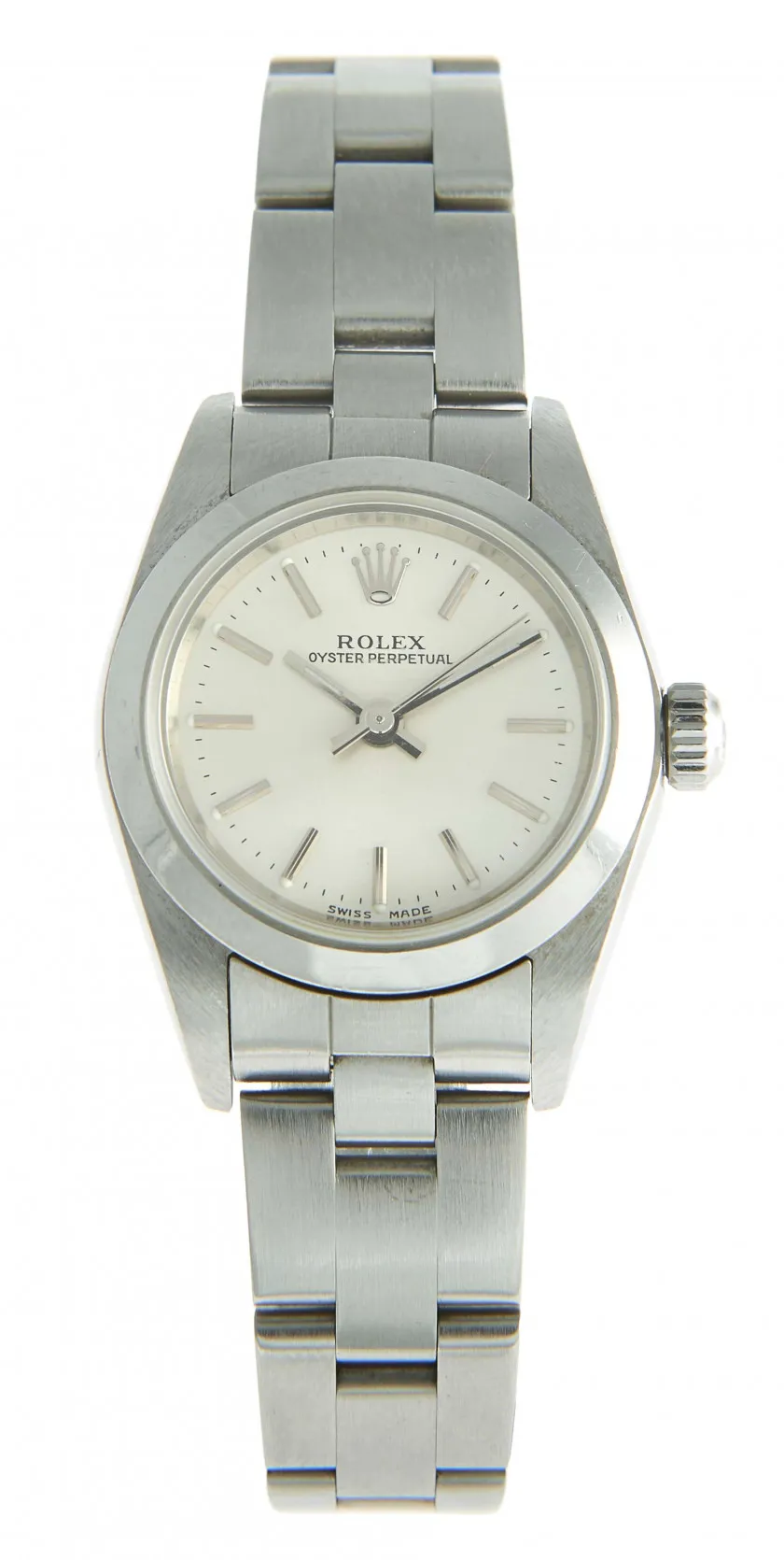 Rolex Oyster Perpetual 76080 25mm Stainless steel Silver