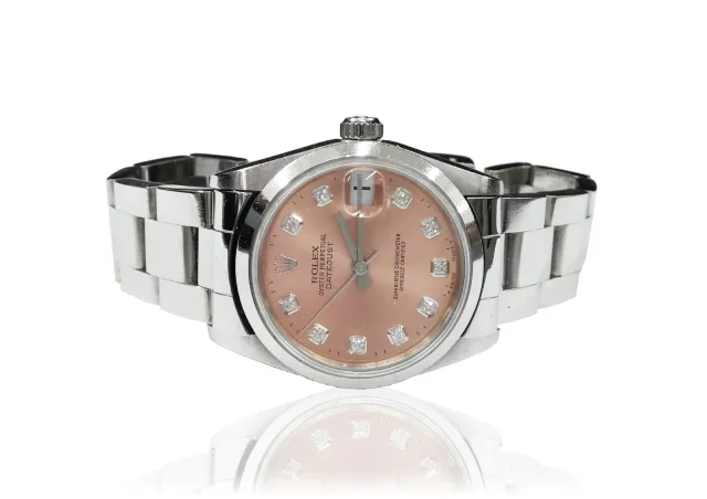 Rolex Datejust 31 78240 29mm Stainless steel Pink Coral