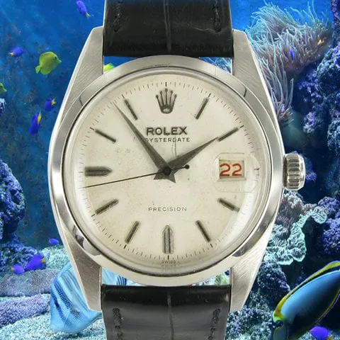 Rolex Oyster Date 6494 35mm Stainless steel Silver