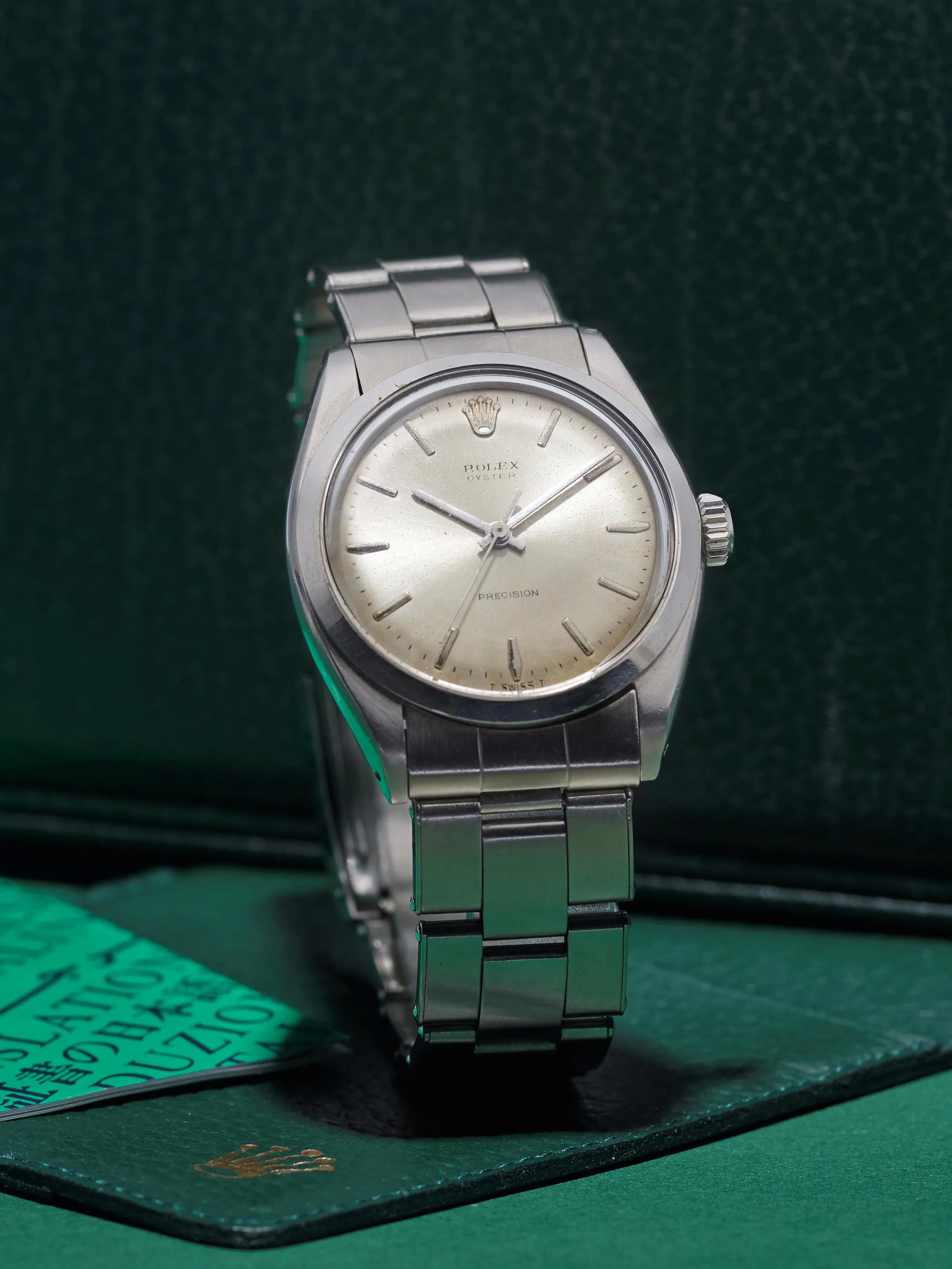 Rolex Oyster 6427 33mm Stainless steel White