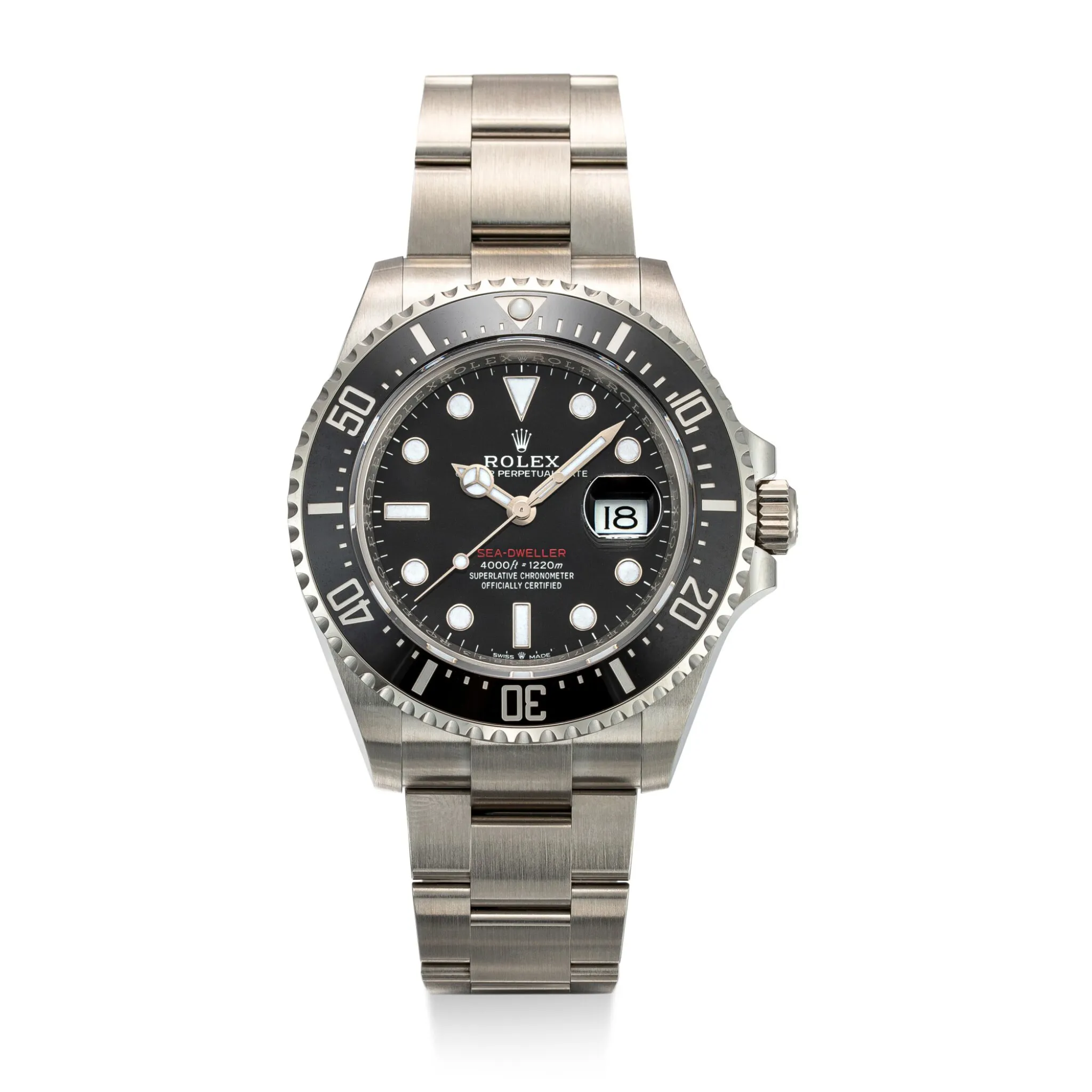 Rolex Sea-Dweller 126600 43mm Stainless steel Black