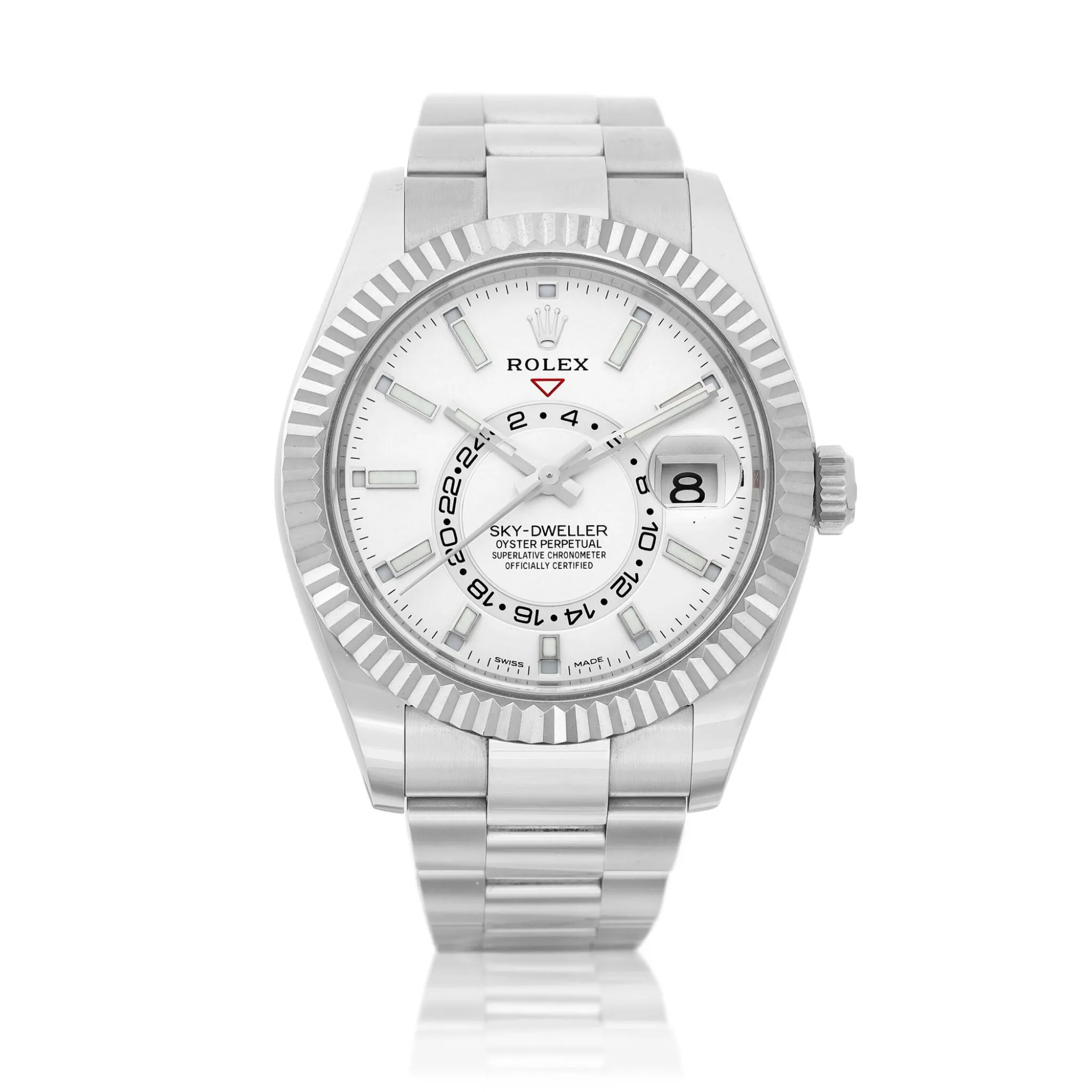 Rolex Sky-Dweller 326934 42mm Stainless steel White